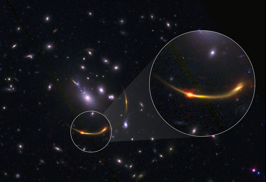 Space oddity: Most distant rotating disc galaxy found