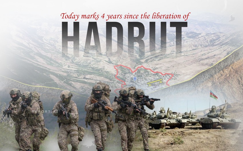 Four years pass since liberation of Hadrut town