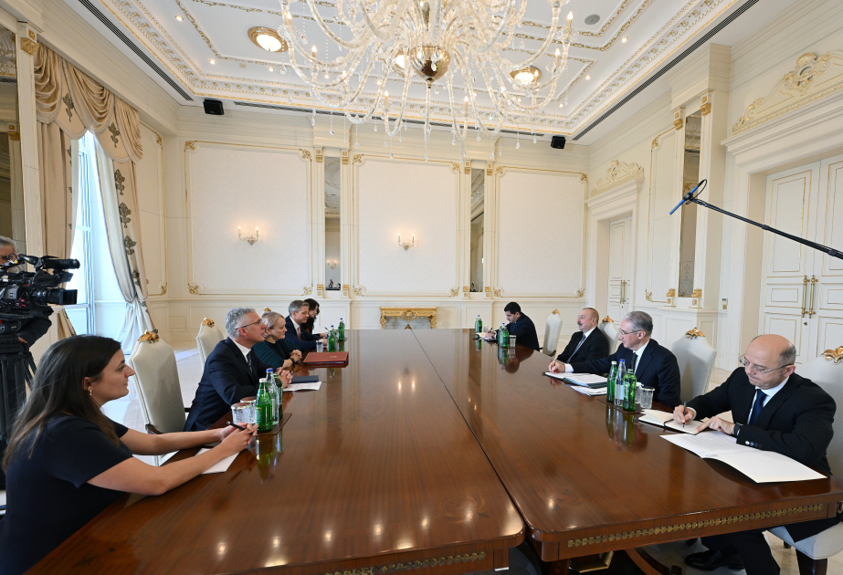 President Ilham Aliyev received UK Minister for Climate