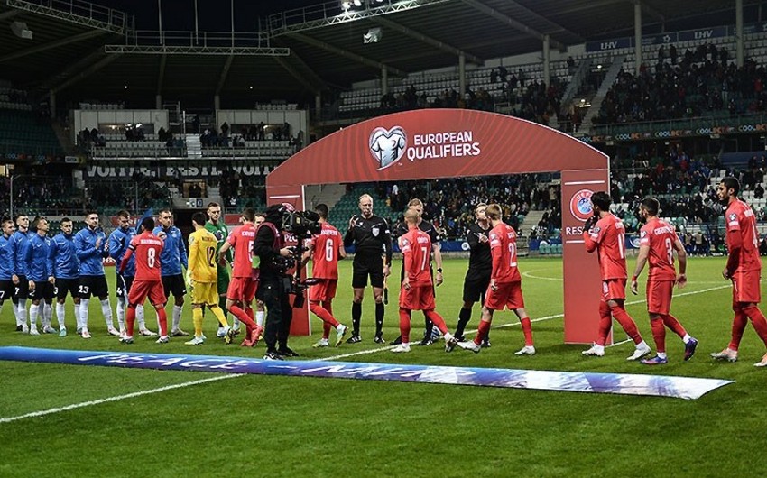 UEFA Millətlər Liqası: Azərbaycan-Estoniya matçı Qəbələdə