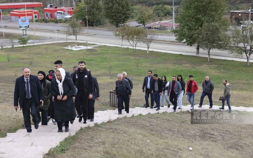 Third delegation of travelers from Georgia visits Khankandi