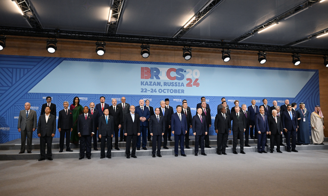 First plenary session of the 16th BRICS Summit in the Outreach/BRICS+ format gets underway in Kazan President Ilham Aliyev is attending the event