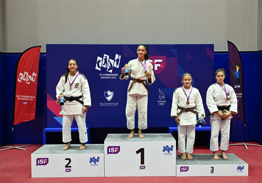 Azerbaijani judokas win 13 medals at ISF Gymnasiade Bahrain 2024