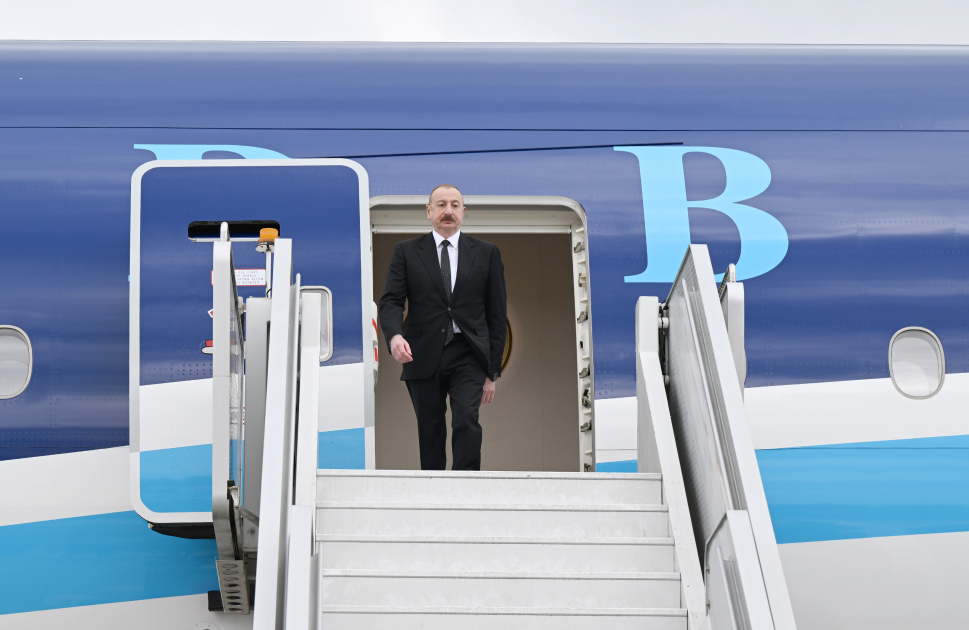 President of Azerbaijan Ilham Aliyev arrived in Hungary for working visit