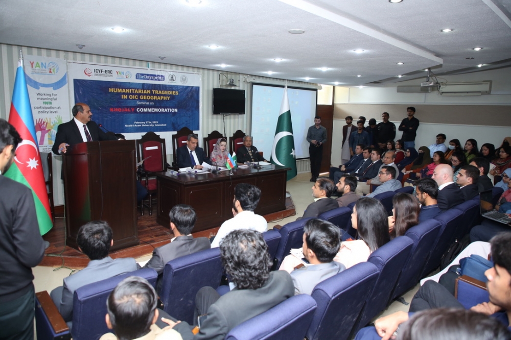 Pakistanda Xocalı faciəsi ilə bağlı seminar keçirilib