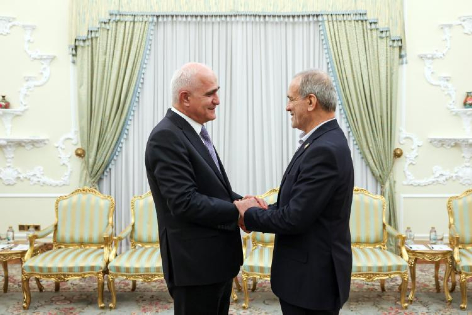 Iranian President meets with delegation led by Azerbaijani Deputy Prime Minister