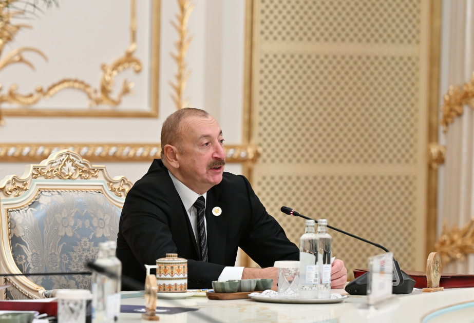 President Ilham Aliyev discusses Lachin’s development at CIS Heads of State Council Meeting