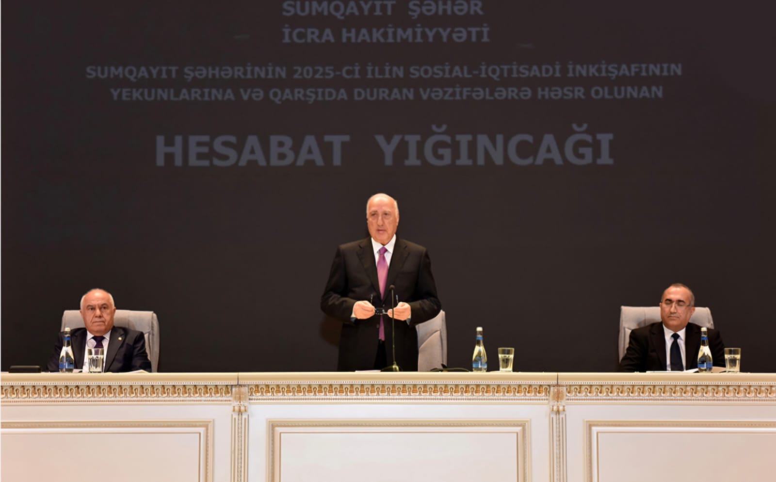 Sumqayıtda hesabat yığıncağı keçirilib