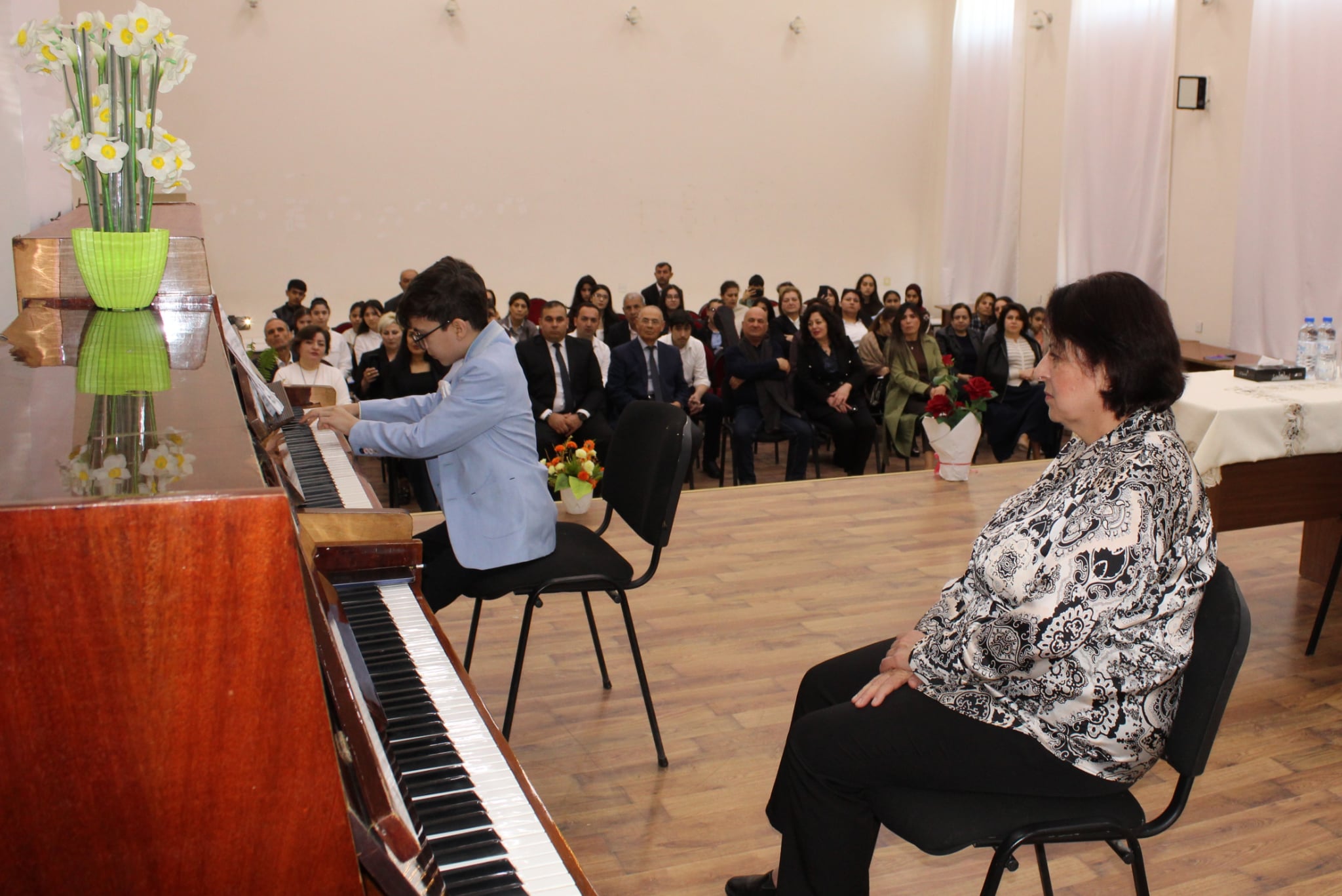 Neftçala şəhərində fortepiano və tar ixtisasları üzrə ustad dərsləri təşkil olunub