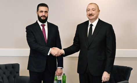 Prezident İlham Əliyevin Antalyada Suriyanın keçid dövrü Prezidenti ilə görüşü olub YENİLƏNƏCƏK