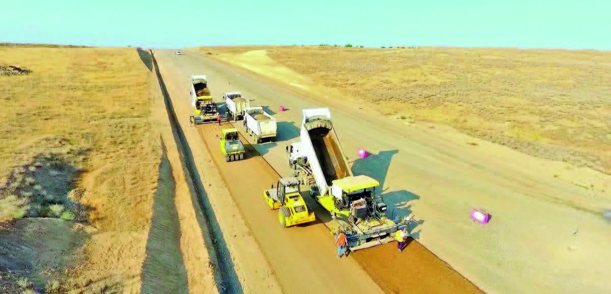 Azad Qarabağda müasir yol infrastrukturu yaradılır