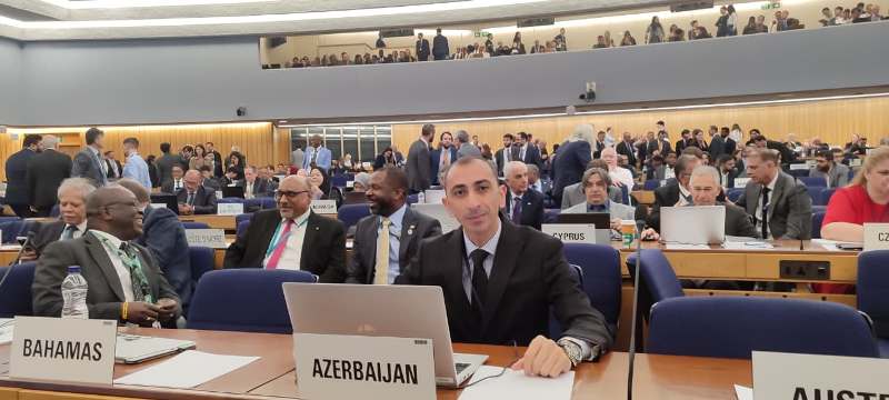 Azərbaycan Beynəlxalq Dəniz Təşkilatının Dəniz Ətraf Mühitinin Mühafizəsi Komitəsinin sessiyasında təmsil olunub