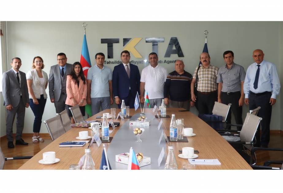 Tacikistan Təhsil Nazirliyinin nümayəndə heyəti ilə TKTA-da görüş