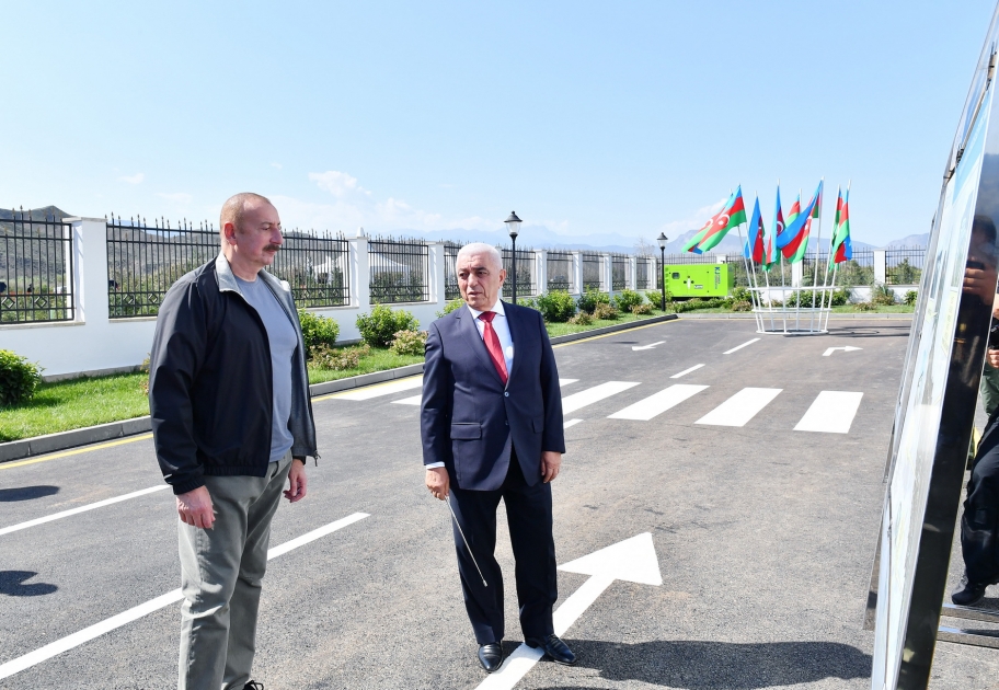 Prezident İlham Əliyev “AzərEnerji” ASC-nin “Cahangirbəyli” Su Elektrik Stansiyasının açılışında iştirak edib YENİLƏNİB