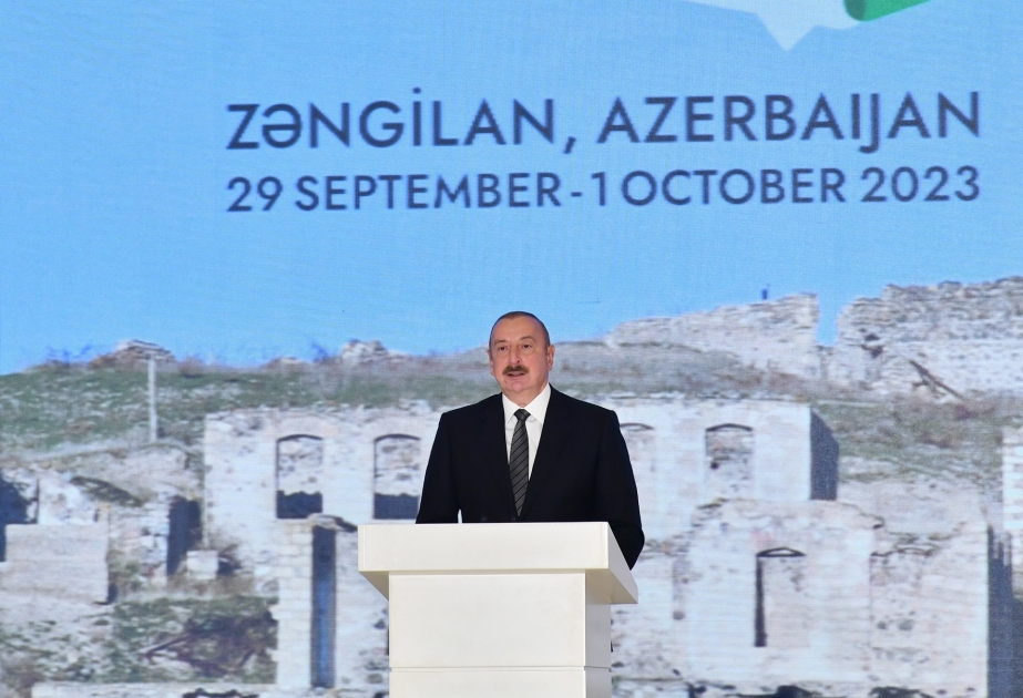 Azerbaijani President: If Armenian government analyzes properly events that happened until 20th of September, peace is not far away