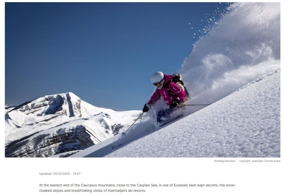 Euronews: Exploring the snow-capped mountains of Azerbaijan