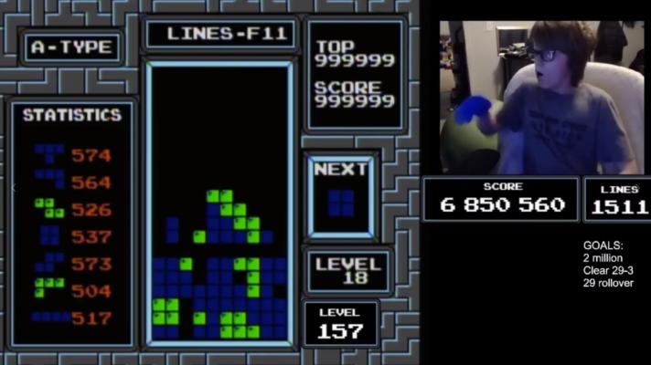 Amerikalı yeniyetmə "Tetris" oyununu tamamlayan ilk şəxs olub