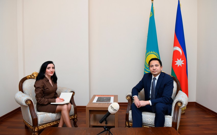 Envoy: Development of corridors to increase Azerbaijan’s and Kazakhstan’s importance in global logistics