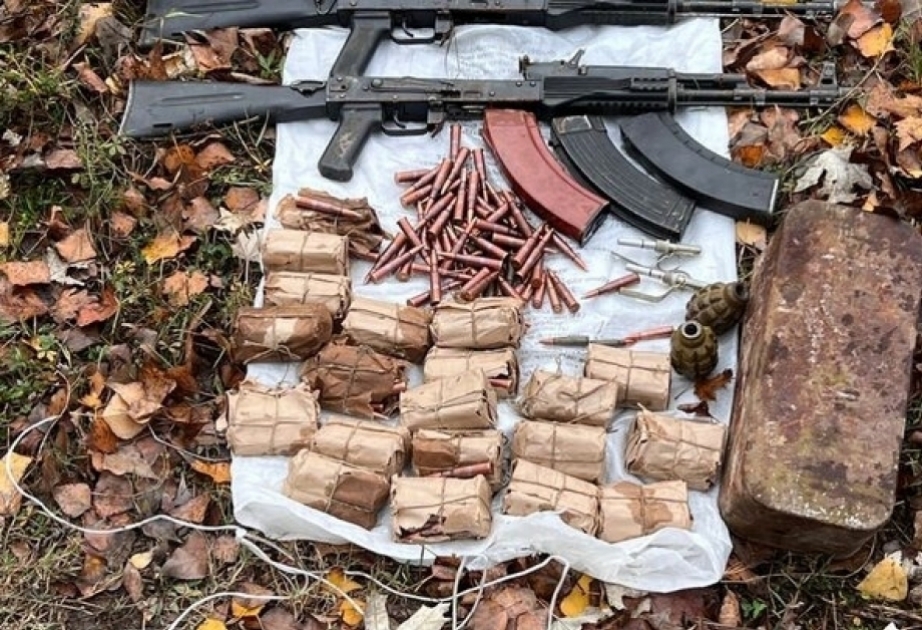 МВД: В городе Ханкенди обнаружены оружие и боеприпасы