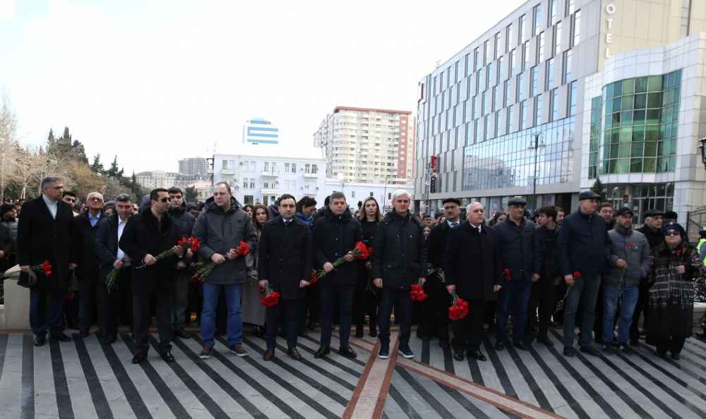 AZERTAC staff commemorates victims of Khojaly tragedy