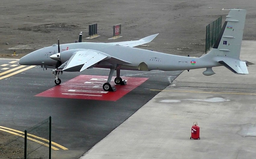 Azerbaijan's Akıncı UAVs conduct aerial reconnaissance, determine imaginary enemy’s ground targets