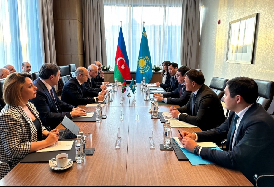 Прошла встреча министров энергетики Азербайджана и Казахстана