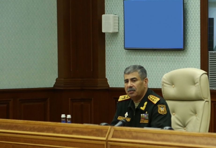 Генерал-полковник Закир Гасанов: Нужно повысить интенсивность учений и практических занятий в воинских частях