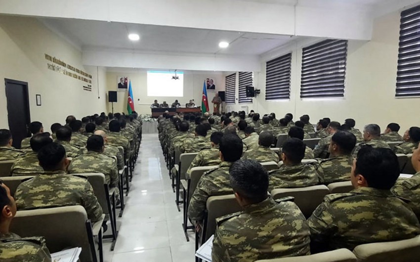 Final meetings on results of 1Q24 held in Azerbaijani military units
