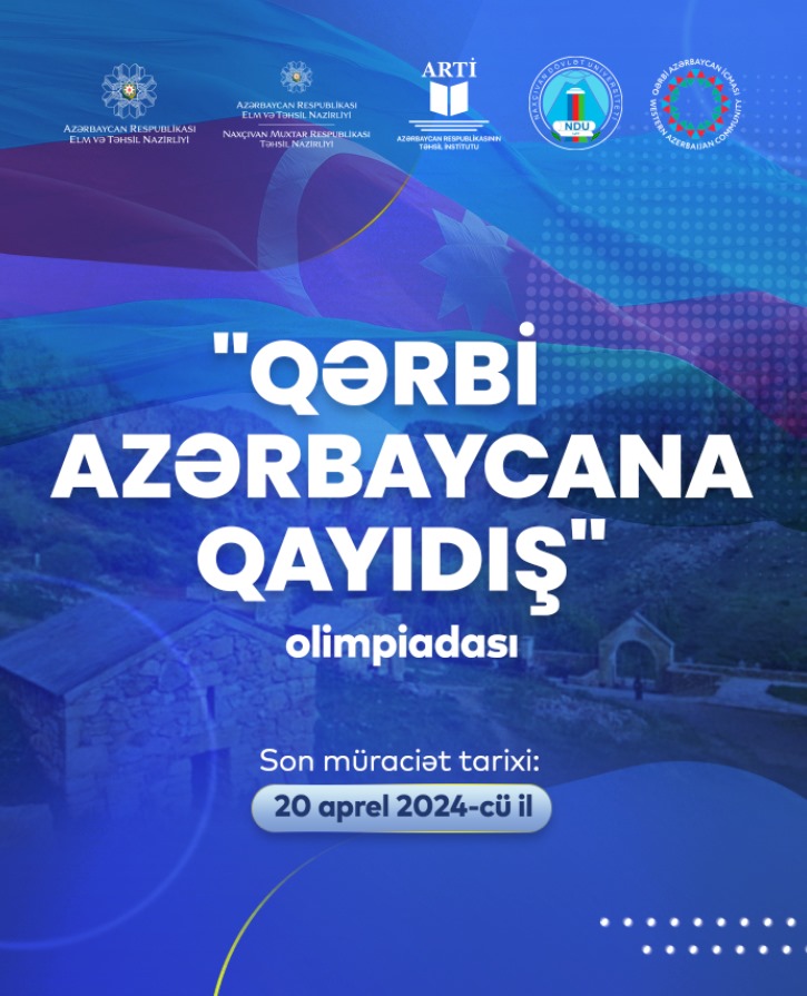 “Qərbi Azərbaycana qayıdış” olimpiadası başlayır
