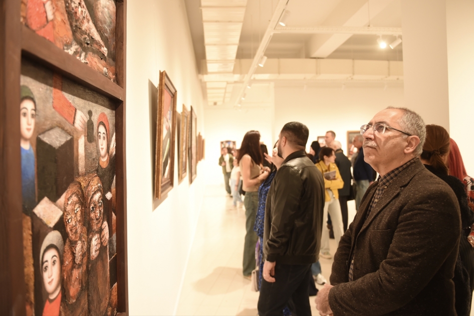 Открылась юбилейная выставка народного художника Гаюра Юнуса «Богатство правой руки»