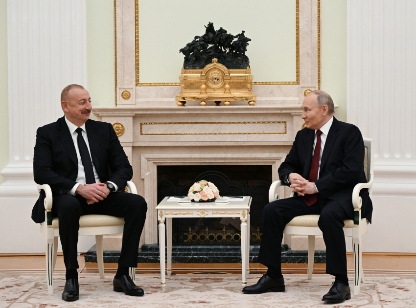 Prezident Vladimir Putin: Heydər Əliyev Baykal-Amur Magistralının tarixində müstəsna, böyük rol oynayıb