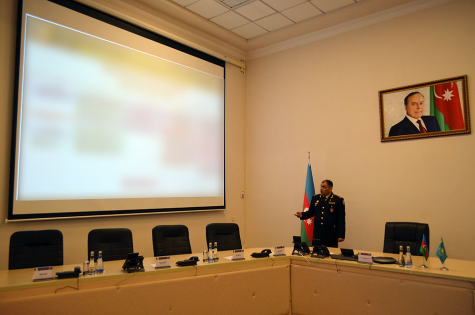 Kazakh delegation visits Azerbaijan Air Force Central Command Post