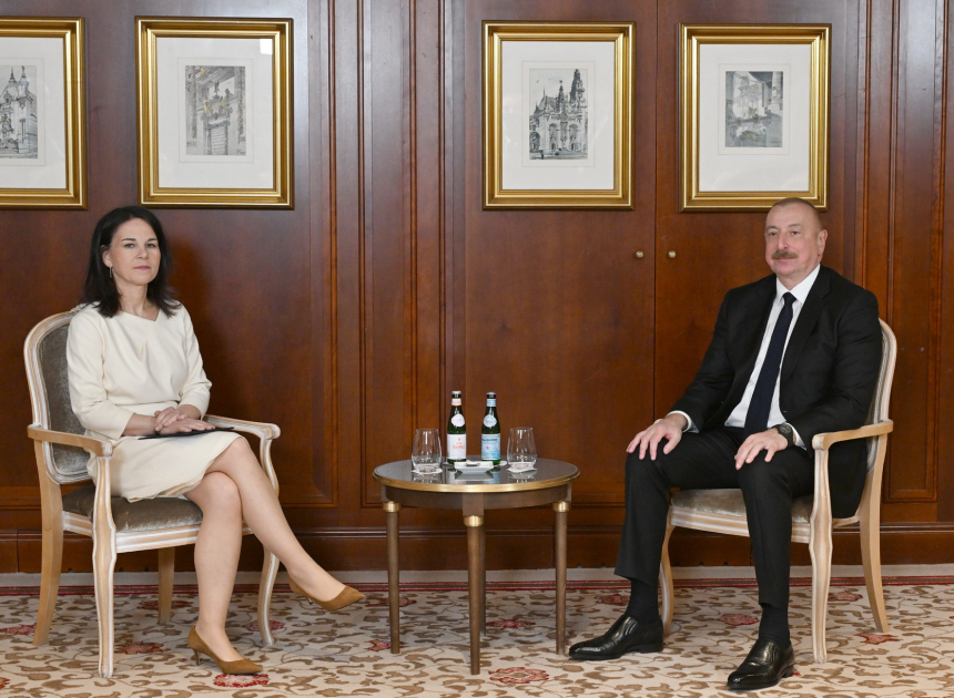 President Ilham Aliyev held meeting with Foreign Minister of Germany in Berlin