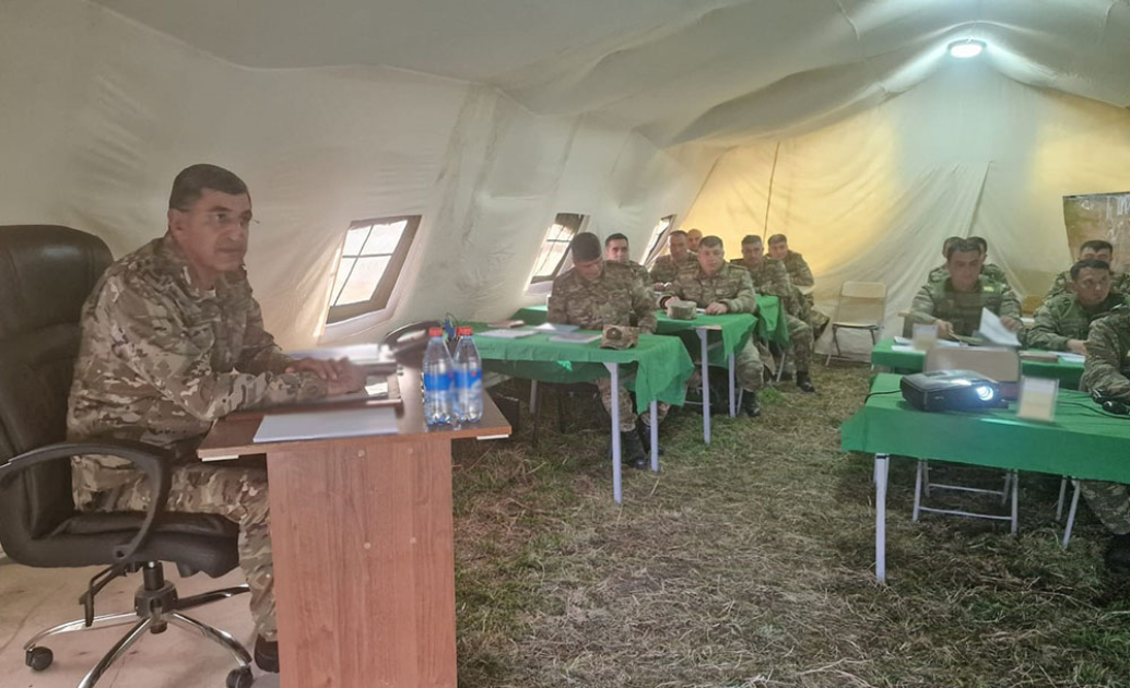 Azerbaijan Army command-staff exercises accomplished