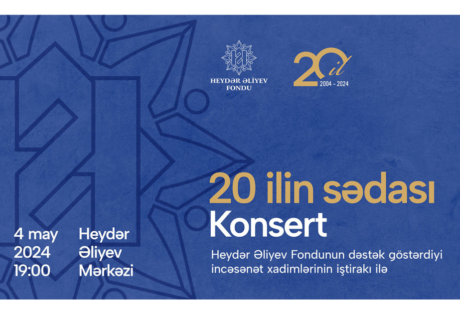 Baku to host concert marking Heydar Aliyev Foundation`s 20th anniversary