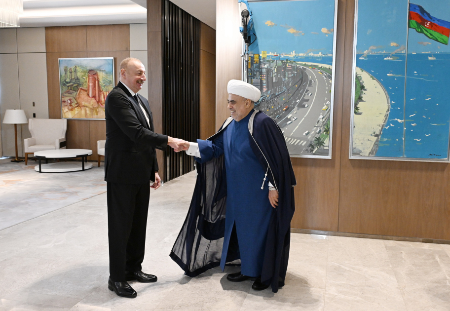 President Ilham Aliyev received delegation of religious leaders from member and observer countries of Organization of Turkic States
