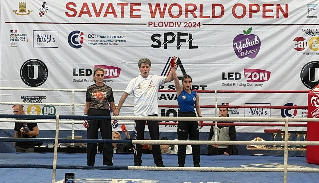 Azerbaijani savate fighter triumphs in Savate World Open Plovdiv 2024