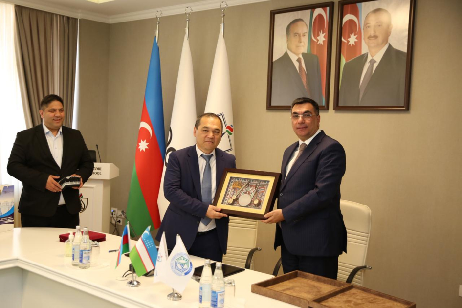 Обсуждены возможности сотрудничества между Бакинской высшей школой нефти и Ташкентским химико-технологическим институтом