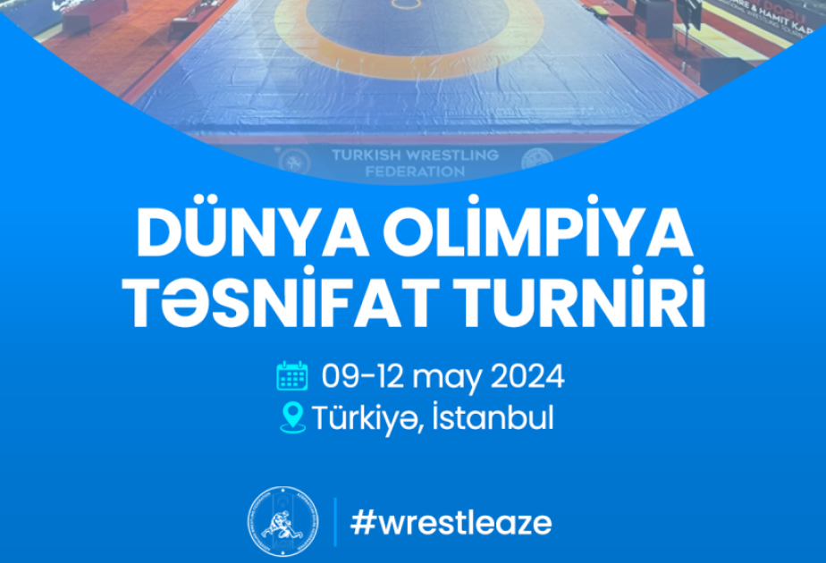 Nine Azerbaijani wrestlers to compete at World Olympic Qualifier in Istanbul