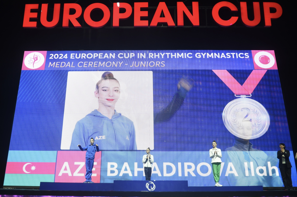 В Баку завершился Кубок Европы по художественной гимнастике