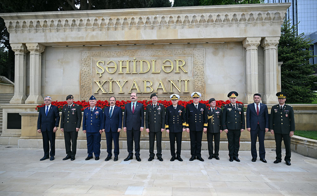 Turkish National Defense University delegation visits Azerbaijan