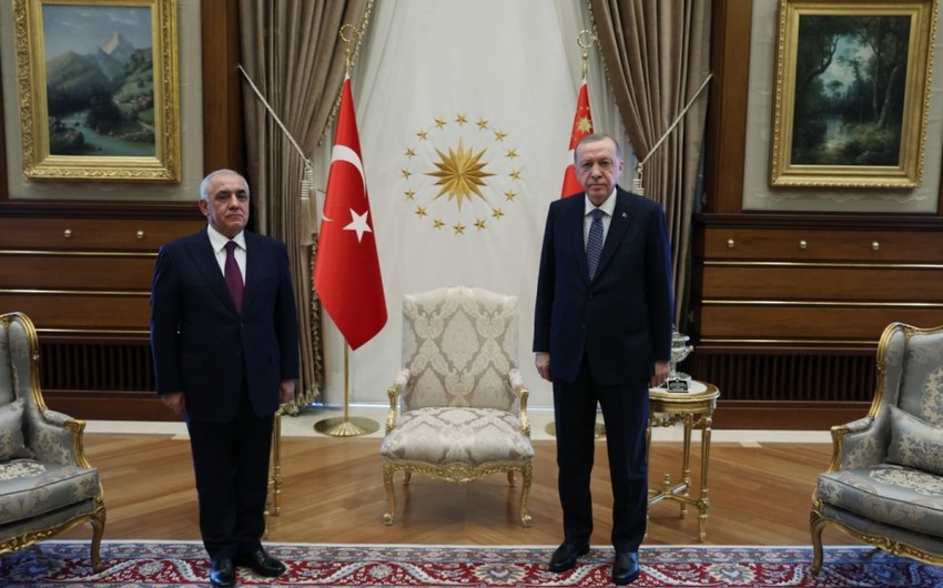 Turkish President to receive Azerbaijani PM today
