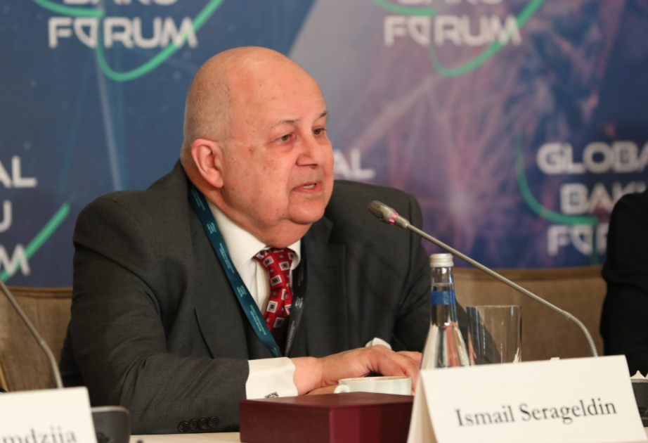 Ismail Serageldin awarded with “Honorary Diploma of President of the Republic of Azerbaijan”