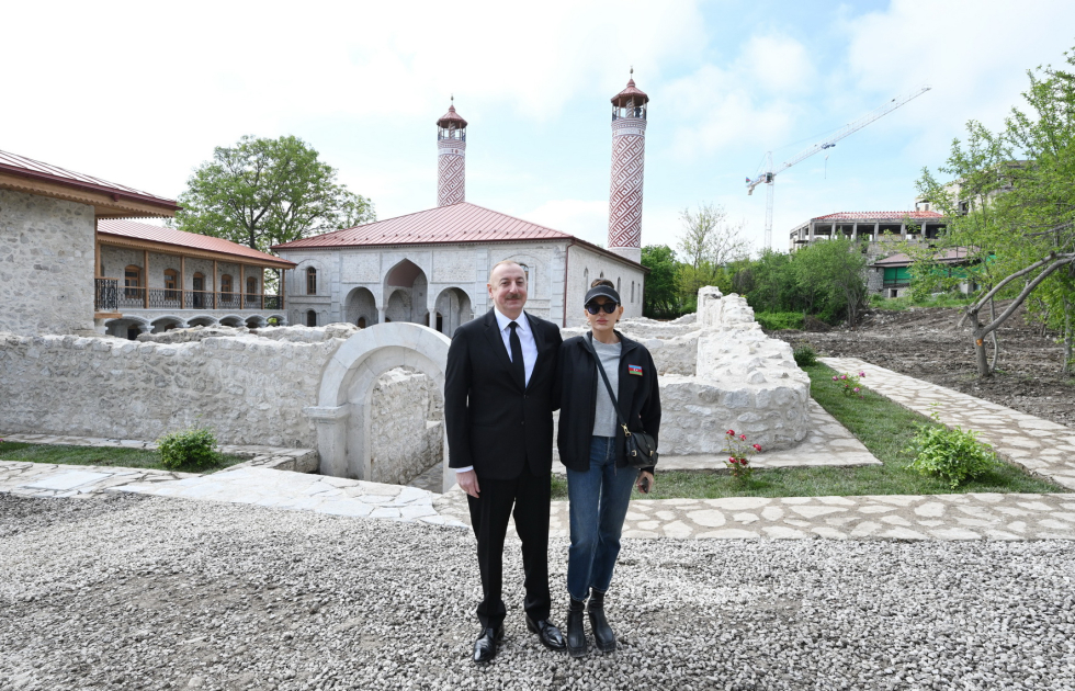 Şuşada Aşağı Gövhər Ağa məscidində aparılan bərpa işləri ilə tanışlıq YENİLƏNƏCƏK