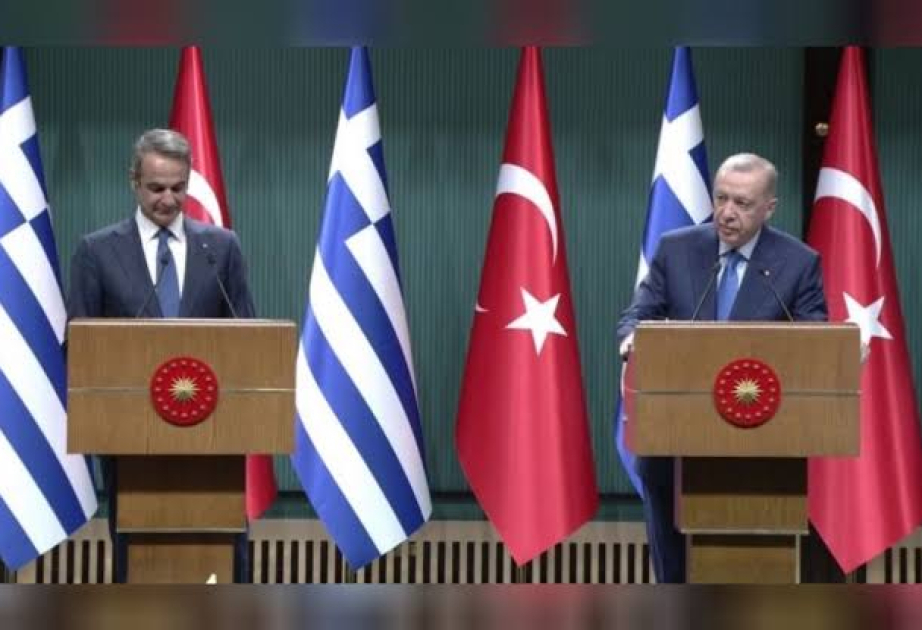 Türkiyə Prezidenti ilə Yunanıstanın Baş naziri mətbuata birgə açıqlama veriblər