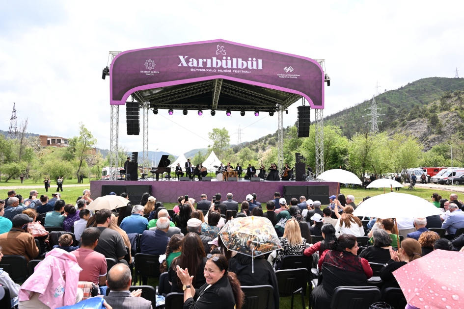 7th “Kharibulbul” International Music Festival features concert program in Lachin