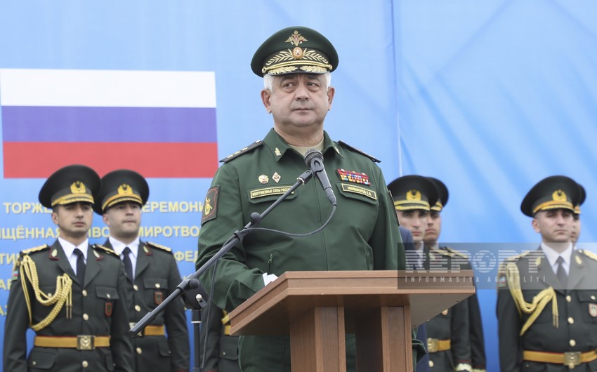Russian general: Decision to withdraw peacekeepers followed Armenia's official recognition of Azerbaijan's territorial integrity