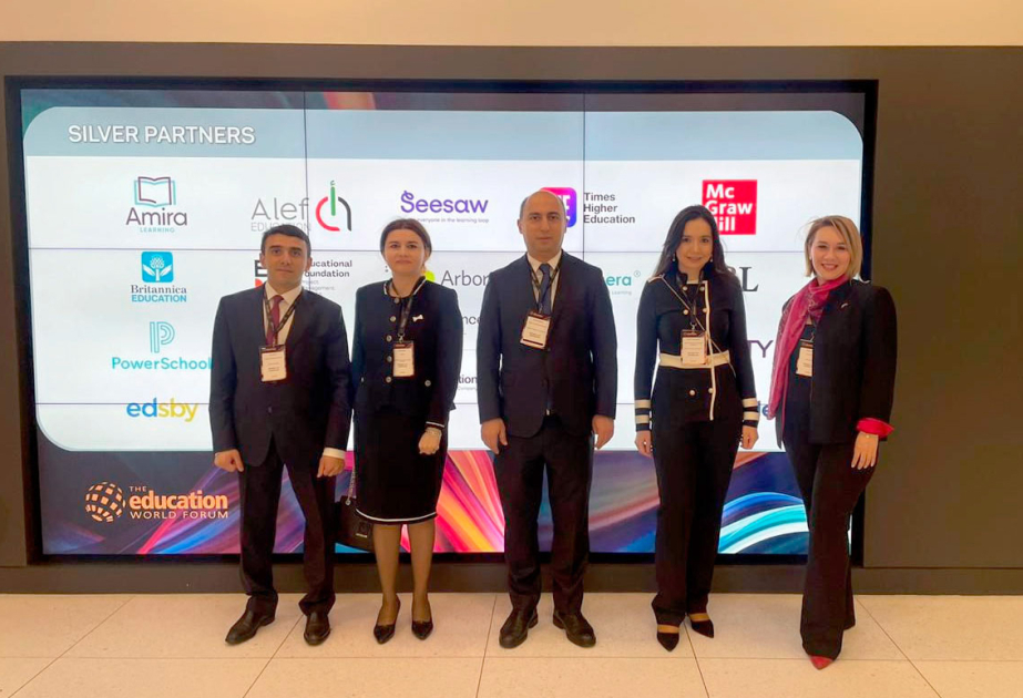 Azerbaijan’s Minister of Science and Education attends Education World Forum in London