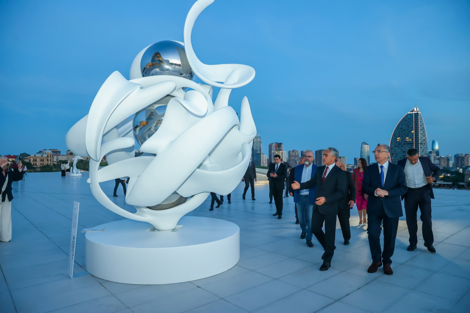 "Lines of the Invisible" exhibition launches at Heydar Aliyev Center