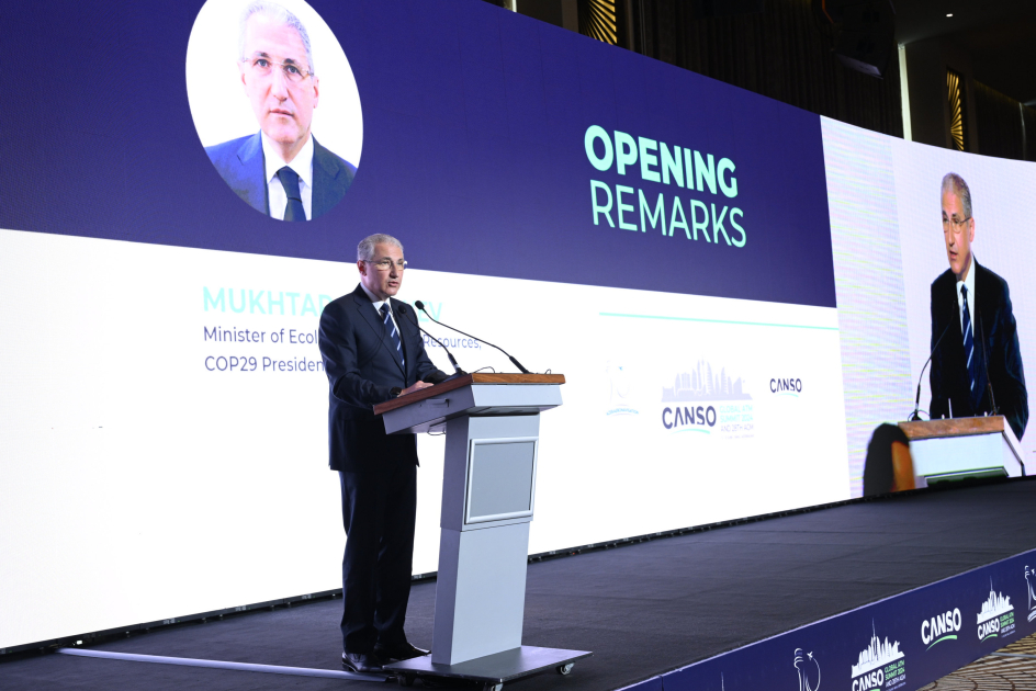 Environmental sustainability in spotlight at CANSO Global ATM Summit 2024 in Baku